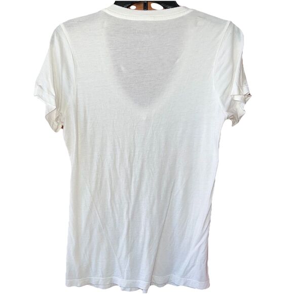 Cariloha Tee Shirt Cozumel Short Sleeve V Neck Medium - Picture 4 of 4